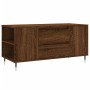 Mesa de centro madera de ingeniería marrón roble 102x44,5x50 cm de vidaXL, Mesas de centro - Ref: Foro24-830995, Precio: 78,7...