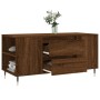 Mesa de centro madera de ingeniería marrón roble 102x44,5x50 cm de vidaXL, Mesas de centro - Ref: Foro24-830995, Precio: 78,7...