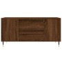 Mesa de centro madera de ingeniería marrón roble 102x44,5x50 cm de vidaXL, Mesas de centro - Ref: Foro24-830995, Precio: 78,7...