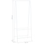 Perchero de ropa blanco 59x35x150 cm de vidaXL, Organizadores de vestidores y perchas de barra - Ref: Foro24-246725, Precio: ...