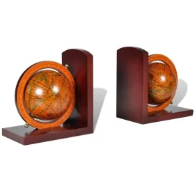 Globe bookends 2 pcs by vidaXL, Bookend - Ref: Foro24-240729, Price: 35,21 €, Discount: %