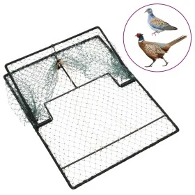Trampa para pájaros acero verde 50x40 cm de vidaXL, Trampas para control de plagas - Ref: Foro24-155269, Precio: 26,72 €, Des...