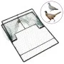 Trampa para pájaros acero verde 50x40 cm de vidaXL, Trampas para control de plagas - Ref: Foro24-155269, Precio: 26,72 €, Des...