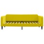 Sofá cama con colchón terciopelo amarillo 90x200 cm de vidaXL, Camas y somieres - Ref: Foro24-3197044, Precio: 314,61 €, Desc...
