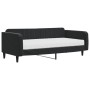 Sofá cama con colchón terciopelo negro 100x200 cm de vidaXL, Camas y somieres - Ref: Foro24-3197050, Precio: 336,19 €, Descue...