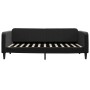 Sofá cama con colchón terciopelo negro 100x200 cm de vidaXL, Camas y somieres - Ref: Foro24-3197050, Precio: 336,19 €, Descue...