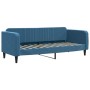 Sofá cama con colchón terciopelo azul 80x200 cm de vidaXL, Camas y somieres - Ref: Foro24-3197031, Precio: 314,47 €, Descuent...