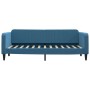 Sofá cama con colchón terciopelo azul 80x200 cm de vidaXL, Camas y somieres - Ref: Foro24-3197031, Precio: 314,47 €, Descuent...