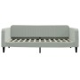 Sofá cama con colchón terciopelo gris claro 100x200 cm de vidaXL, Camas y somieres - Ref: Foro24-3197046, Precio: 340,45 €, D...