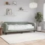 Sofa bed with light gray velvet mattress 80x200 cm by vidaXL, Beds and slatted bases - Ref: Foro24-3197032, Price: 314,22 €, ...
