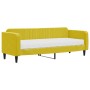 Sofá cama con colchón terciopelo amarillo 80x200 cm de vidaXL, Camas y somieres - Ref: Foro24-3197037, Precio: 307,73 €, Desc...