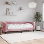 Sofá cama con colchón terciopelo rosa 80x200 cm de vidaXL, Camas y somieres - Ref: Foro24-3197035, Precio: 315,08 €, Descuent...