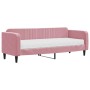 Sofá cama con colchón terciopelo rosa 80x200 cm de vidaXL, Camas y somieres - Ref: Foro24-3197035, Precio: 315,08 €, Descuent...