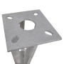 Clavijas de postes puntales 2 unidades acero de vidaXL, Postes de cerca - Ref: Foro24-140594, Precio: 34,46 €, Descuento: %