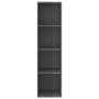 Mueble TV pared madera contrachapada gris brillo 37x37x142,5 cm de vidaXL, Muebles TV - Ref: Foro24-805497, Precio: 46,73 €, ...