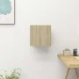 Mueble de salón de pared roble Sonoma 30,5x30x30 cm de vidaXL, Muebles TV - Ref: Foro24-804490, Precio: 27,94 €, Descuento: %