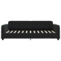 Sofá cama con colchón terciopelo negro 90x200 cm de vidaXL, Camas y somieres - Ref: Foro24-3196909, Precio: 315,60 €, Descuen...