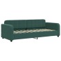 Sofá cama con colchón terciopelo verde oscuro 80x200 cm de vidaXL, Camas y somieres - Ref: Foro24-3196900, Precio: 315,79 €, ...