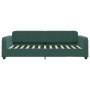 Sofá cama con colchón terciopelo verde oscuro 100x200 cm de vidaXL, Camas y somieres - Ref: Foro24-3196914, Precio: 343,86 €,...