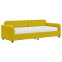 Sofá cama con colchón terciopelo amarillo 80x200 cm de vidaXL, Camas y somieres - Ref: Foro24-3196903, Precio: 311,25 €, Desc...