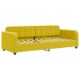 Sofá cama con colchón terciopelo amarillo 80x200 cm de vidaXL, Camas y somieres - Ref: Foro24-3196903, Precio: 311,25 €, Desc...