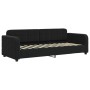 Sofá cama con colchón terciopelo negro 80x200 cm de vidaXL, Camas y somieres - Ref: Foro24-3196902, Precio: 331,10 €, Descuen...