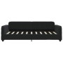 Sofá cama con colchón terciopelo negro 90x190 cm de vidaXL, Camas y somieres - Ref: Foro24-3196920, Precio: 312,29 €, Descuen...