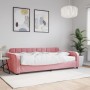 Sofá cama con colchón terciopelo rosa 100x200 cm de vidaXL, Camas y somieres - Ref: Foro24-3196915, Precio: 346,50 €, Descuen...
