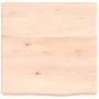 Unbehandelte Badezimmerarbeitsplatte aus Massivholz, 40 x 40 x (2–6) cm von vidaXL, Arbeitsplatten - Ref: Foro24-3155998, Pre...