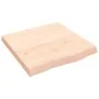 Encimera de baño madera maciza sin tratar 60x60x(2-6) cm de vidaXL, Encimeras - Ref: Foro24-3156016, Precio: 61,53 €, Descuen...