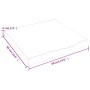 Encimera de baño madera maciza sin tratar 60x60x(2-6) cm de vidaXL, Encimeras - Ref: Foro24-3156016, Precio: 62,35 €, Descuen...