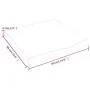 Massivholz-Badezimmerarbeitsplatte unbehandelt 60x60x(2-6) cm von vidaXL, Arbeitsplatten - Ref: Foro24-3156016, Preis: 61,53 ...