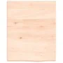 Encimera de baño madera maciza sin tratar 40x50x(2-4) cm de vidaXL, Encimeras - Ref: Foro24-3156000, Precio: 37,69 €, Descuen...