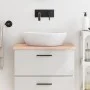 Untreated solid wood bathroom countertop 60x40x2 cm by vidaXL, Countertops - Ref: Foro24-3156008, Price: 33,48 €, Discount: %