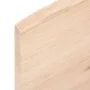 Untreated solid wood bathroom countertop 60x40x2 cm by vidaXL, Countertops - Ref: Foro24-3156008, Price: 33,48 €, Discount: %