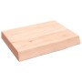 Encimera de baño madera maciza sin tratar 40x30x(2-6) cm de vidaXL, Encimeras - Ref: Foro24-3155995, Precio: 37,72 €, Descuen...