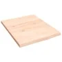 Massivholz-Badezimmerarbeitsplatte unbehandelt 40x50x2 cm von vidaXL, Arbeitsplatten - Ref: Foro24-3155999, Preis: 33,20 €, R...