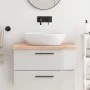 Encimera de baño madera maciza sin tratar 80x50x(2-4) cm de vidaXL, Encimeras - Ref: Foro24-3156024, Precio: 81,00 €, Descuen...