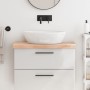 Encimera de baño madera maciza sin tratar 80x40x(2-6) cm de vidaXL, Encimeras - Ref: Foro24-3156022, Precio: 75,95 €, Descuen...