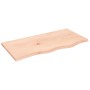 Encimera de baño madera maciza sin tratar 80x40x2 cm de vidaXL, Encimeras - Ref: Foro24-3156020, Precio: 50,82 €, Descuento: %
