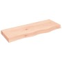 Encimera de baño madera maciza sin tratar 80x30x(2-6) cm de vidaXL, Encimeras - Ref: Foro24-3156019, Precio: 54,18 €, Descuen...