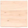 Unbehandelte Badezimmerarbeitsplatte aus Massivholz, 40 x 40 x (2–4) cm von vidaXL, Arbeitsplatten - Ref: Foro24-3155997, Pre...