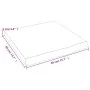 Unbehandelte Badezimmerarbeitsplatte aus Massivholz, 40 x 40 x (2–4) cm von vidaXL, Arbeitsplatten - Ref: Foro24-3155997, Pre...