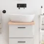 Encimera de baño madera maciza sin tratar 40x60x(2-4) cm de vidaXL, Encimeras - Ref: Foro24-3156003, Precio: 37,57 €, Descuen...