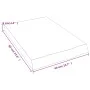 Untreated solid wood bathroom countertop 40x60x(2-6) cm by vidaXL, Countertops - Ref: Foro24-3156004, Price: 44,66 €, Discoun...