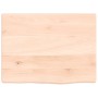 Encimera de baño madera maciza sin tratar 40x30x2 cm de vidaXL, Encimeras - Ref: Foro24-3155993, Precio: 23,27 €, Descuento: %