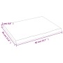 Encimera de baño madera maciza sin tratar 40x30x2 cm de vidaXL, Encimeras - Ref: Foro24-3155993, Precio: 23,27 €, Descuento: %