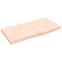 Encimera de baño madera maciza sin tratar 60x30x(2-4) cm de vidaXL, Encimeras - Ref: Foro24-3156006, Precio: 39,12 €, Descuen...