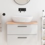 Encimera de baño madera maciza sin tratar 80x40x(2-4) cm de vidaXL, Encimeras - Ref: Foro24-3156021, Precio: 70,80 €, Descuen...
