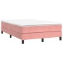 Estructura de cama de terciopelo rosa 120x200 cm de vidaXL, Camas y somieres - Ref: Foro24-3120765, Precio: 104,17 €, Descuen...